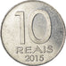Coin, CABINDA, 10 Reais, 2015, MS(63), Aluminum