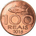 Moneta, CABINDA, 100 Reais, 2015, SPL, Rame