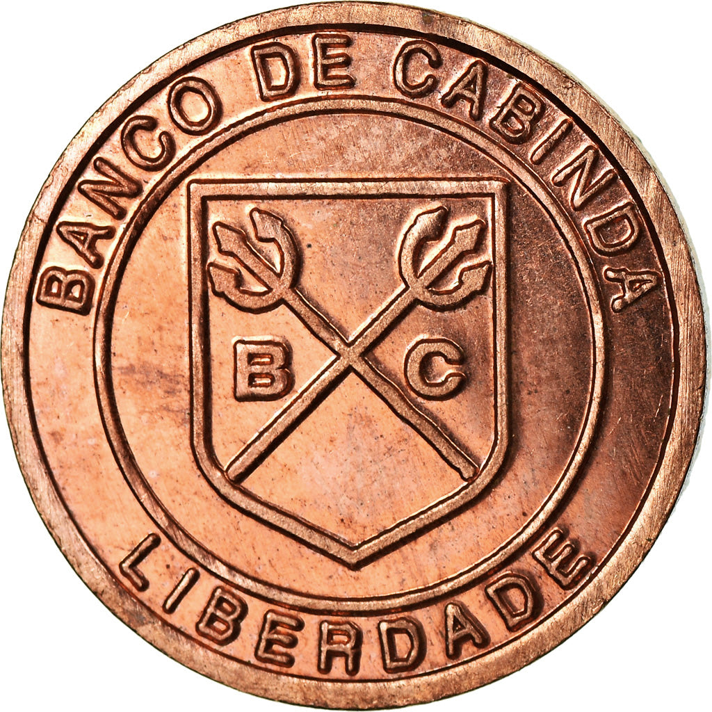 Moneta, CABINDA, 100 Reais, 2015, SPL, Rame