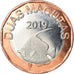 Münze, CABINDA, 2 Macutas, 2019, UNZ, Bi-Metallic