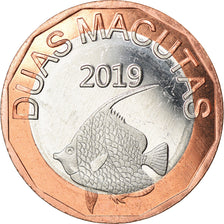 Münze, CABINDA, 2 Macutas, 2019, UNZ, Bi-Metallic