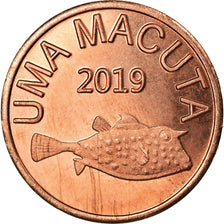 Moneta, CABINDA, Macuta, 2019, MS(63), Miedź