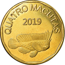 Moneda, CABINDA, 4 macutas, 2019, SC, Latón