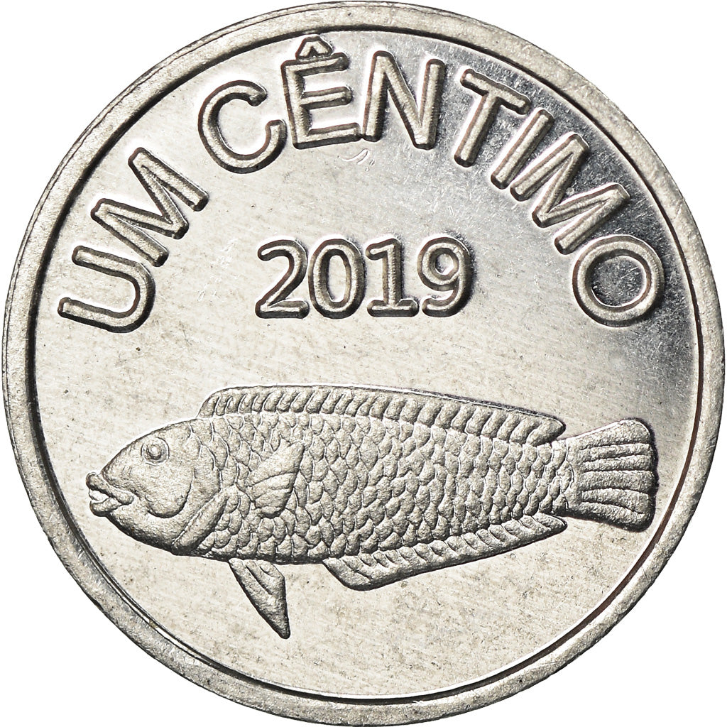 Münze, CABINDA, Centimo, 2019, UNZ, Aluminium