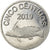 Moneta, CABINDA, 5 Centimos, 2019, SPL, Alluminio