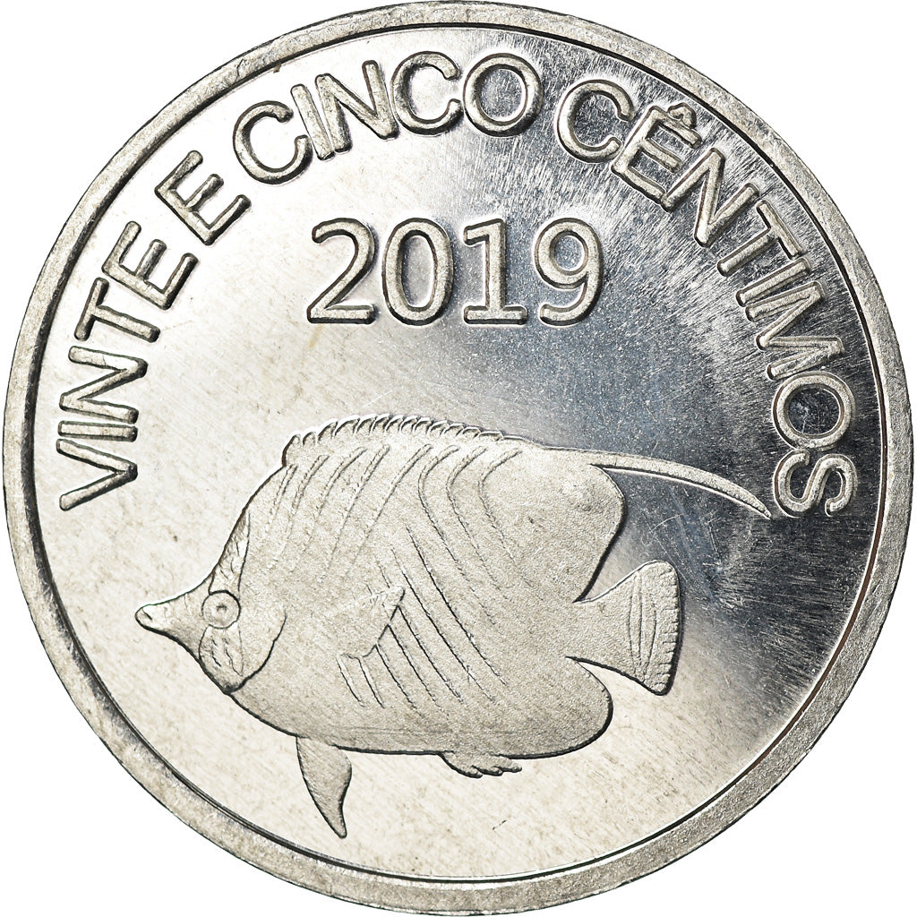 Moneta, CABINDA, 25 Centimos, 2019, SPL, Alluminio