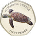 Coin, British Indian Ocean, 50 Pence, 2019, Tortues - Tortue imbriquée