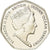 Monnaie, Océan Indien Britannique, 50 Pence, 2019, Tortues - Tortue imbriquée