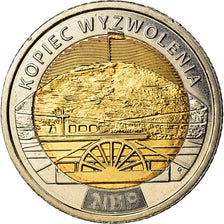 Coin, Poland, 5 Zlotych, 2019, Warsaw, Monticule de la Libération, MS(63)
