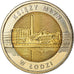 Coin, Poland, 5 Zlotych, 2016, Warsaw, Lodz, MS(63), Bi-Metallic