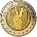 Coin, Poland, 5 Zlotych, 2014, Warsaw, 25 ans de Liberté, MS(63), Bi-Metallic