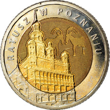 Monnaie, Pologne, 5 Zlotych, 2015, Warsaw, Poznan, SPL, Bi-Metallic