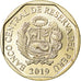 Moneda, Perú, Sol, 2019, Lima, Grenouille du Titicaca, SC, Níquel - latón