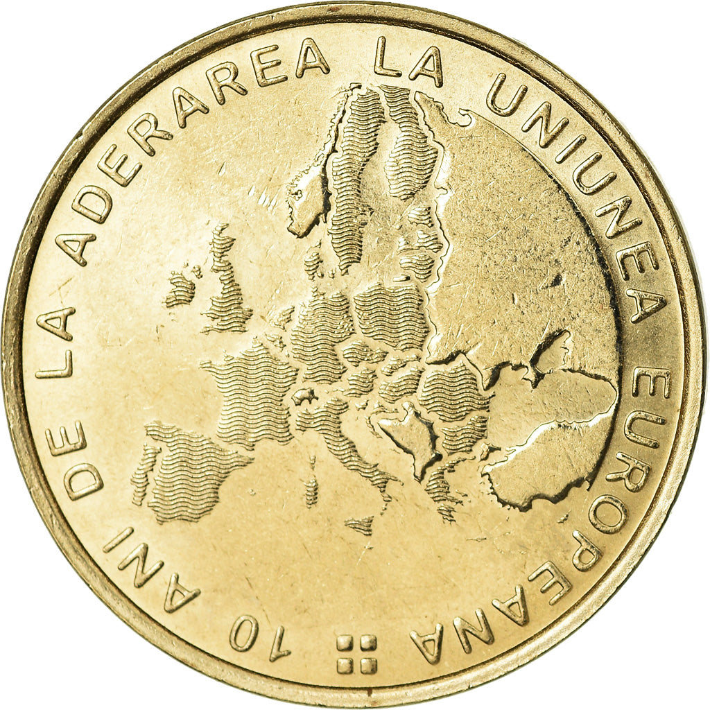 Monnaie, Roumanie, 50 Bani, 2017, Union Européenne, SPL, Nickel-brass