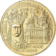 Coin, Romania, 50 Bani, 2012, Neagoe Basarab, MS(63), Nickel-brass, KM:287