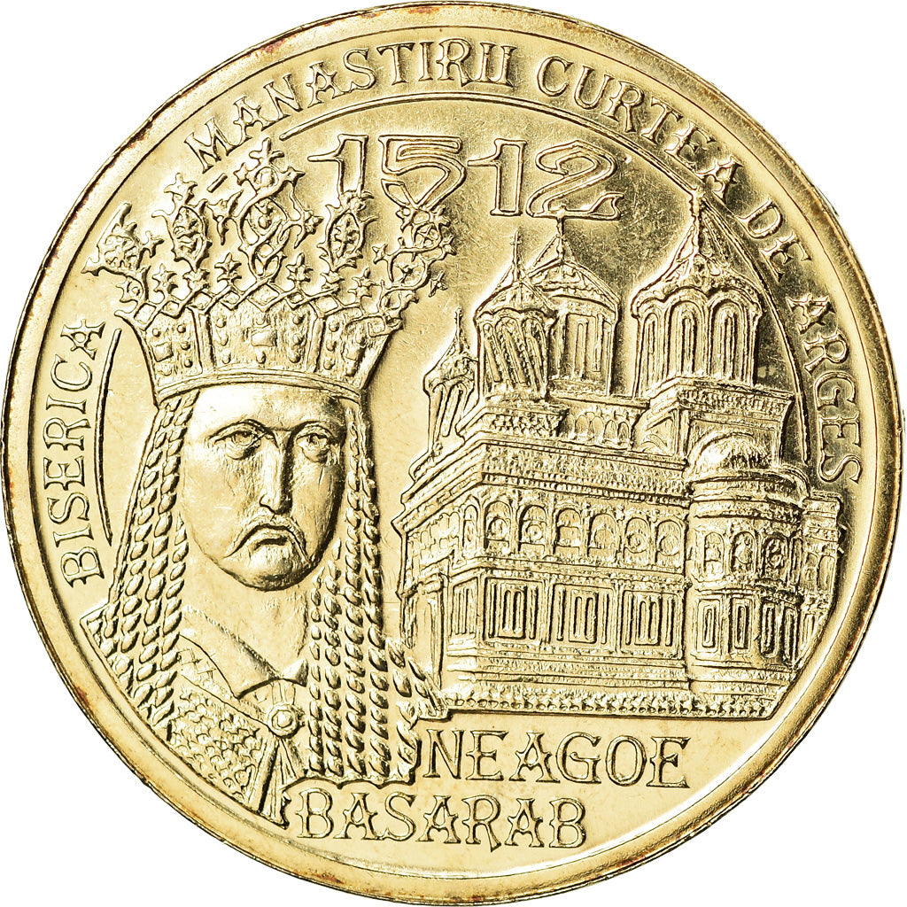 Coin, Romania, 50 Bani, 2012, Neagoe Basarab, MS(63), Nickel-brass, KM:287