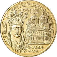 Coin, Romania, 50 Bani, 2012, Neagoe Basarab, MS(63), Nickel-brass, KM:287