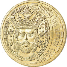 Coin, Romania, 50 Bani, 2011, Mircea Ier de Valachie, MS(63), Nickel-brass