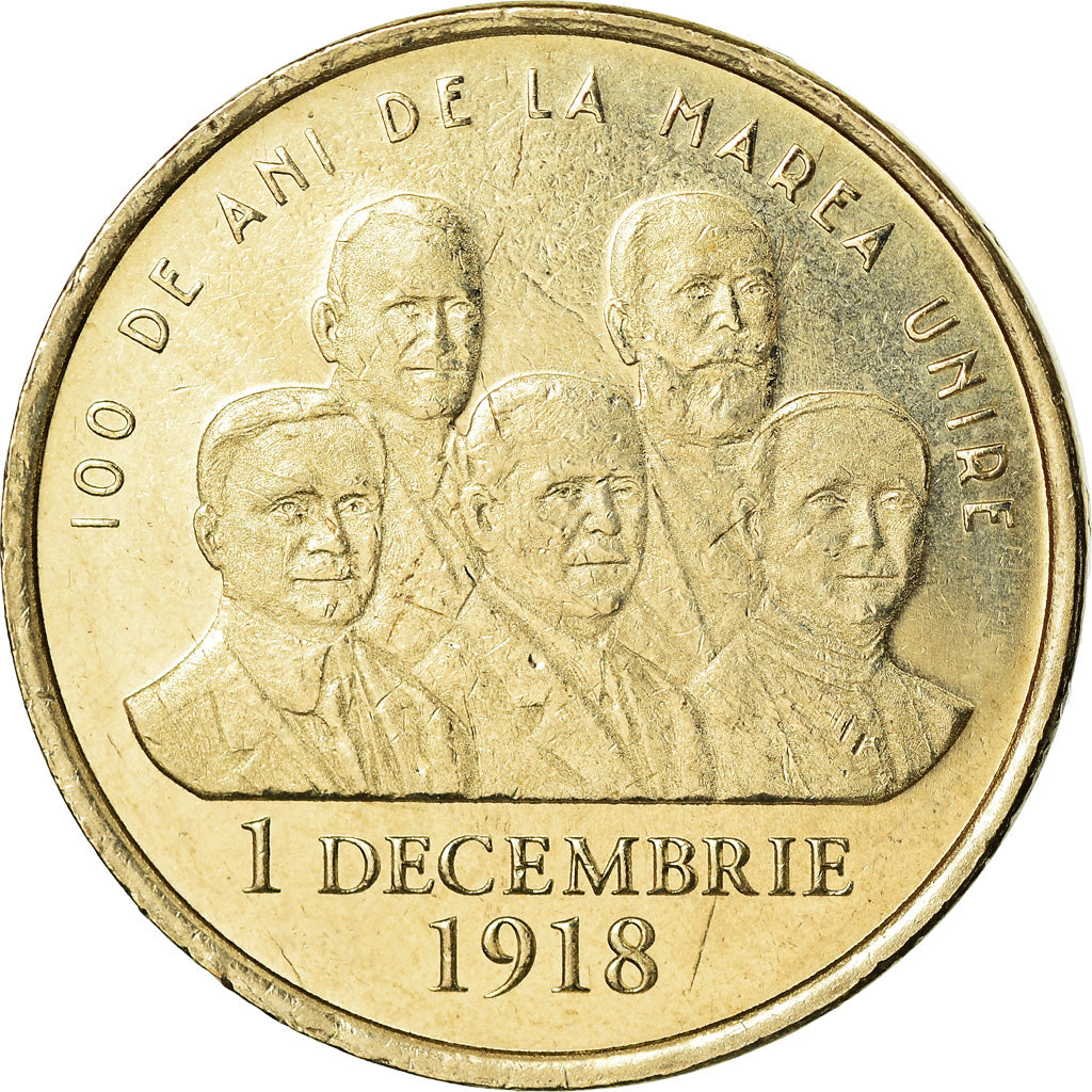 Monnaie, Roumanie, 50 Bani, 2018, Grande union, SPL, Nickel-brass