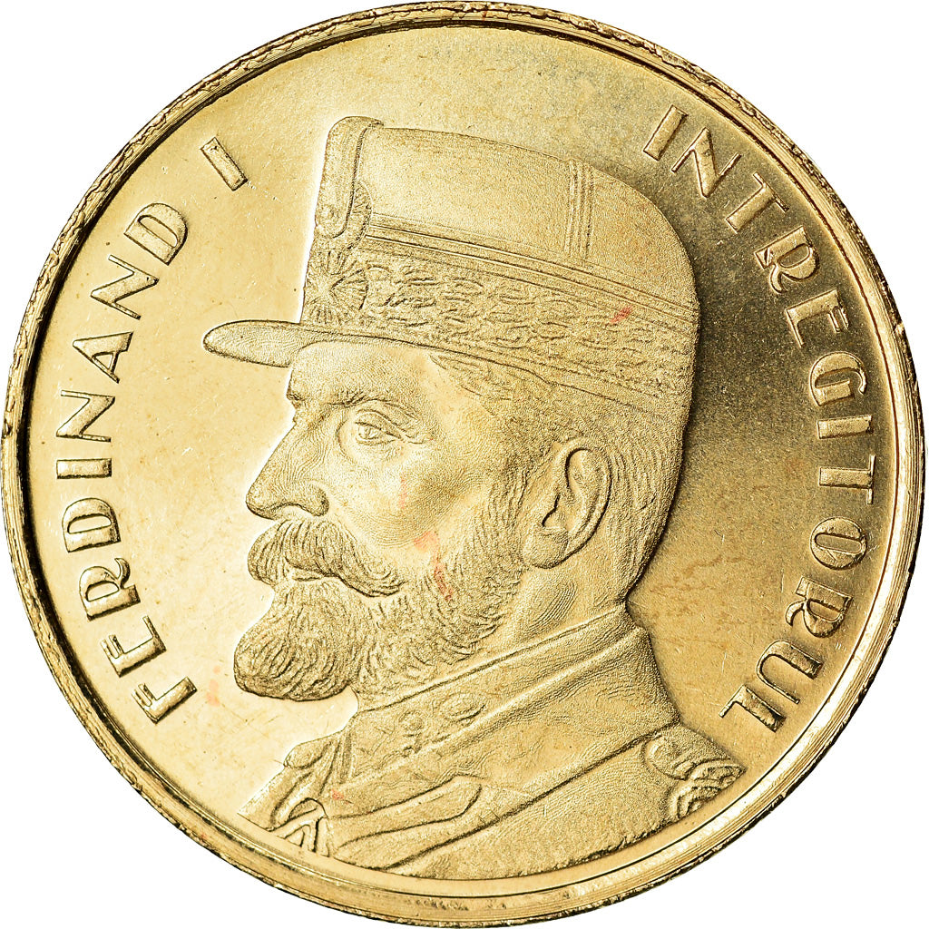 Coin, Romania, 50 Bani, 2019, Ferdinand 1er, MS(63), Nickel-brass