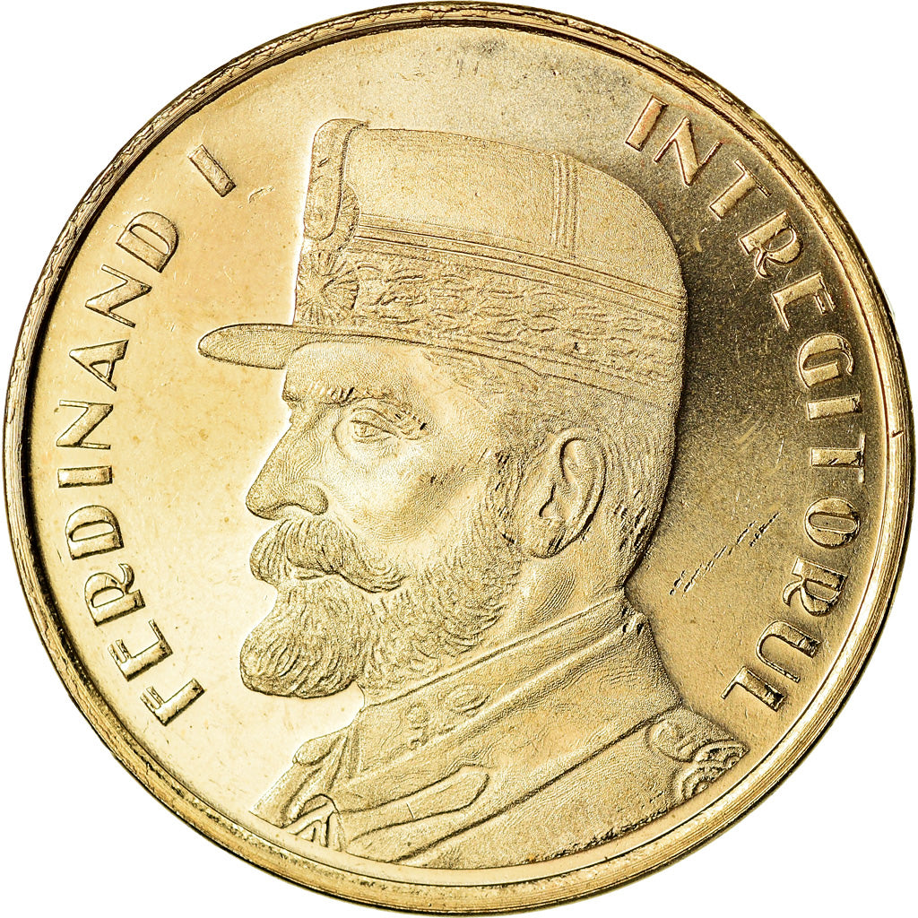 Coin, Romania, 50 Bani, 2019, Ferdinand 1er, MS(63), Nickel-brass