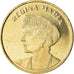 Coin, Romania, 50 Bani, 2019, Reine Maria, MS(63), Nickel-brass