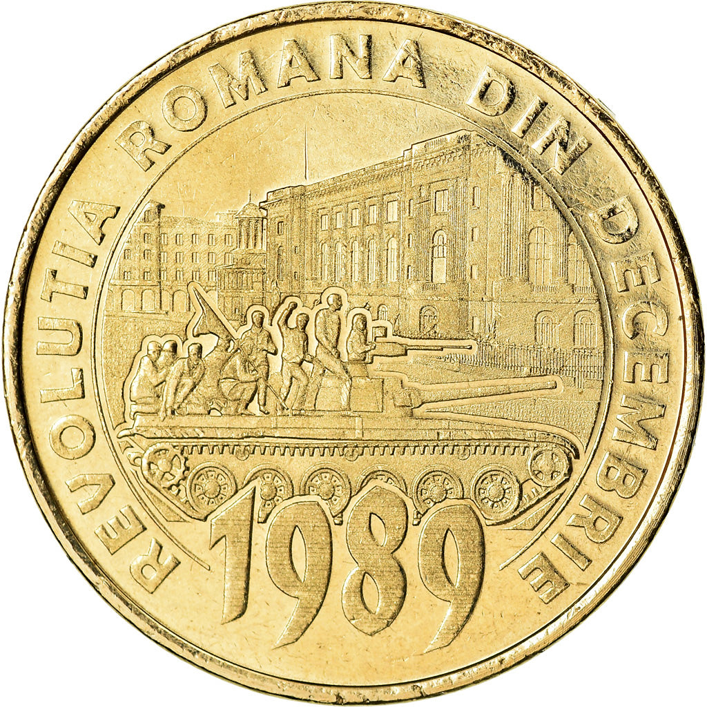 Moneta, Romania, 50 Bani, 2019, Révolution de Décembre 1989, SPL