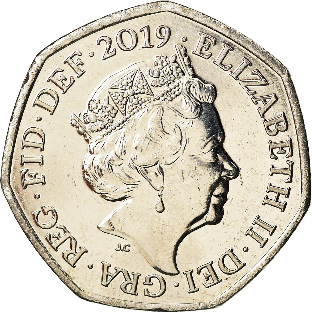 Monnaie, Grande-Bretagne, 50 Pence, 2019, Sherlock Holmes, SPL, Cupro-nickel