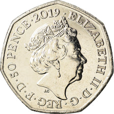 Coin, Great Britain, 50 Pence, 2019, Paddington - Tour de Londres, MS(63)