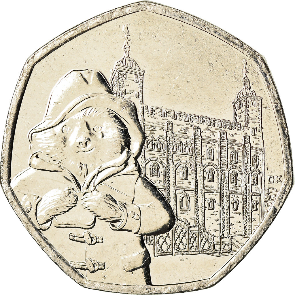 Moneta, Gran Bretagna, 50 Pence, 2019, Paddington - Tour de Londres, SPL