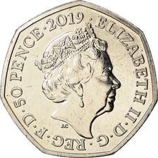 Monnaie, Grande-Bretagne, 50 Pence, 2019, Paddington - Cathédrale Saint Paul