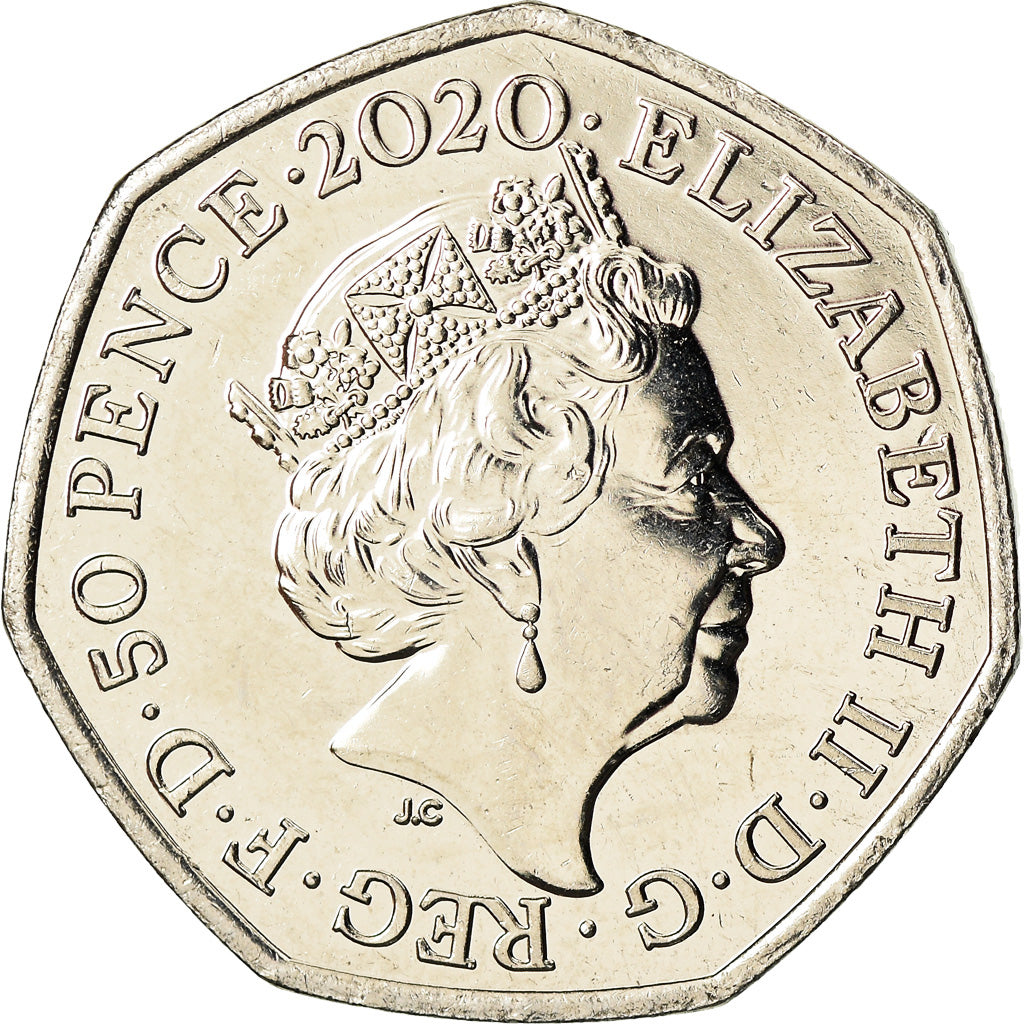 Monnaie, Grande-Bretagne, 50 Pence, 2020, Brexit, SPL, Cupro-nickel