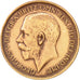Great Britain, George V, 1/2 Penny, 1916, EF(40-45), Bronze, KM:809