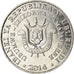Coin, Burundi, 5 Francs, 2014, Oiseaux - Bec-en-sabot du Nil, MS(63), Aluminum