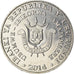 Moeda, Burundi, 5 Francs, 2014, Oiseaux - Râle ponctué, MS(63), Alumínio