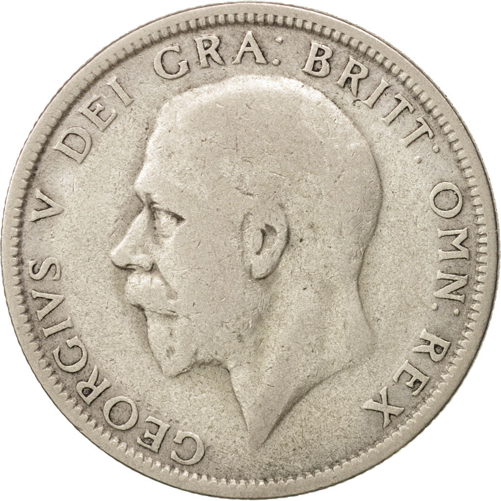 Great Britain, George V, Florin, Two Shillings, 1929, VF(30-35), Silver, KM:834