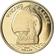 Coin, Great Britain, Dollar, 2019, Gilbert Islands - Drakkar vking, MS(63)