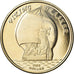 Moneta, Wielka Brytania, Dollar, 2019, Gilbert Islands - Drakkar vking, MS(63)