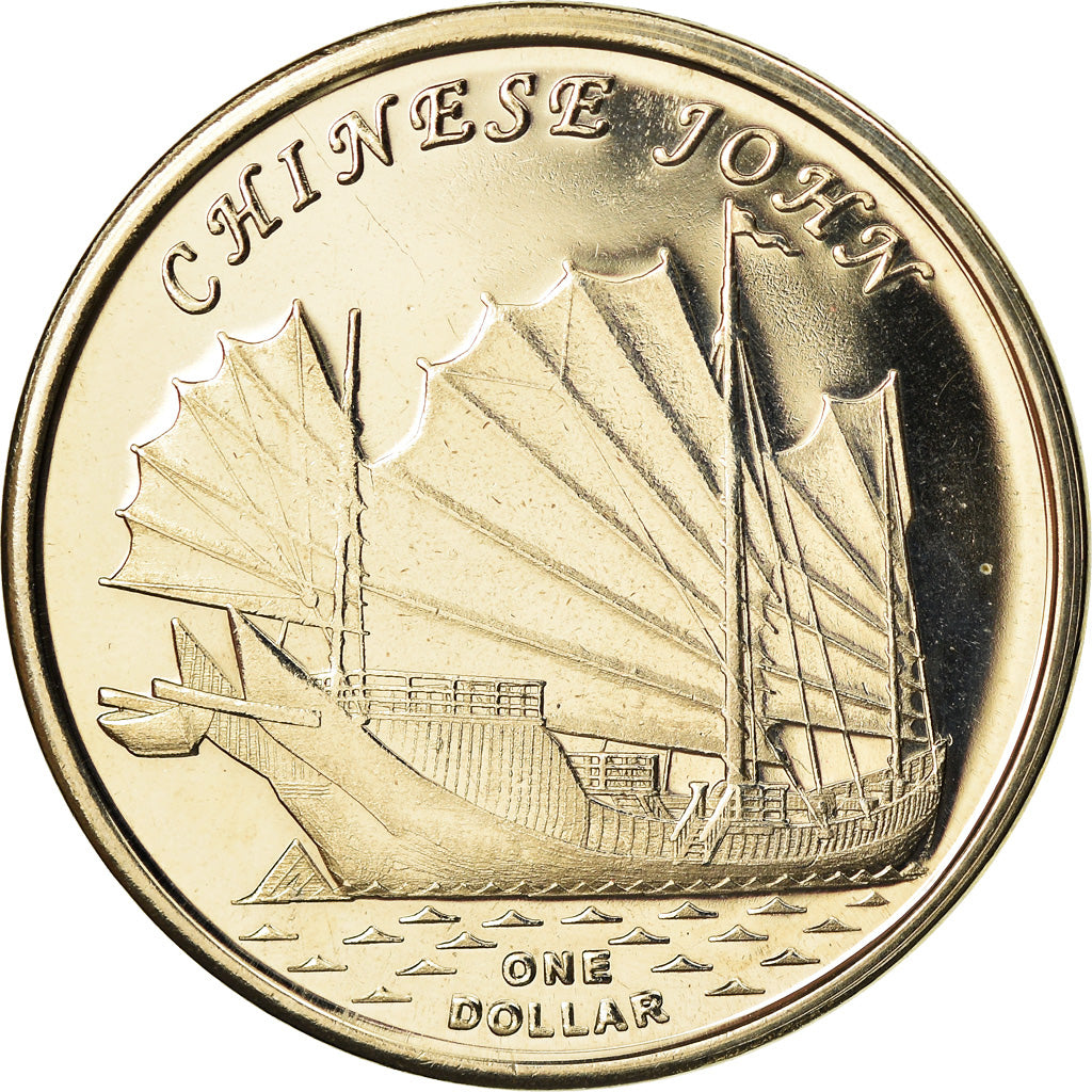 Monnaie, Grande-Bretagne, Dollar, 2019, Gilbert Islands - Jonque chinoise, SPL
