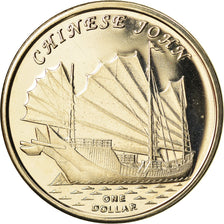 Coin, Great Britain, Dollar, 2019, Gilbert Islands - Jonque chinoise, MS(63)