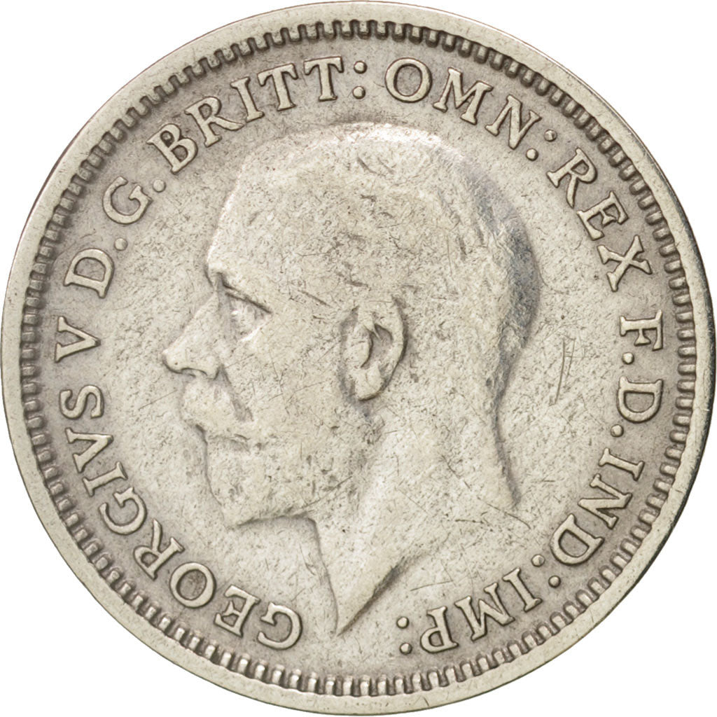Great Britain, George V, 3 Pence, 1933, EF(40-45), Silver, KM:831