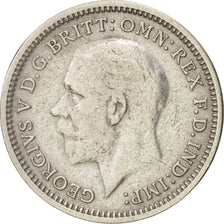 Great Britain, George V, 3 Pence, 1933, EF(40-45), Silver, KM:831