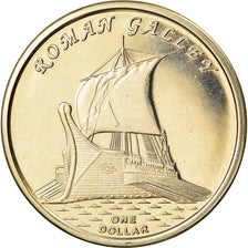 Coin, Great Britain, Dollar, 2019, Gilbert Islands - Galère romaine, MS(63)