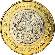 Coin, Mexico, 20 Pesos, 2017, Mexico City, Centenaire de la Constitution