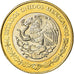 Coin, Mexico, 20 Pesos, 2017, Mexico City, Centenaire de la Constitution