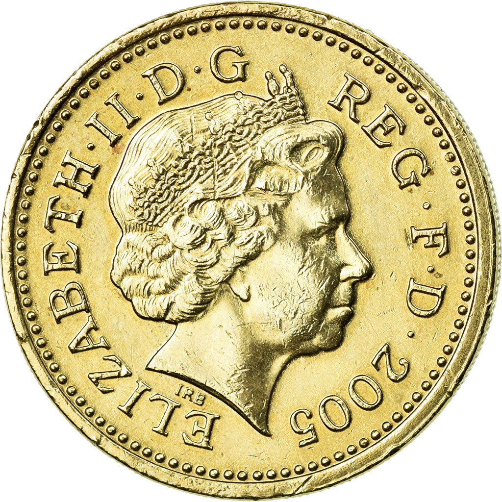 Münze, Großbritannien, Elizabeth II, Pound, 2005, British Royal Mint, SS+