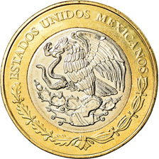 Coin, Mexico, 20 Pesos, 2016, Mexico City, Marine, MS(63), Bi-Metallic