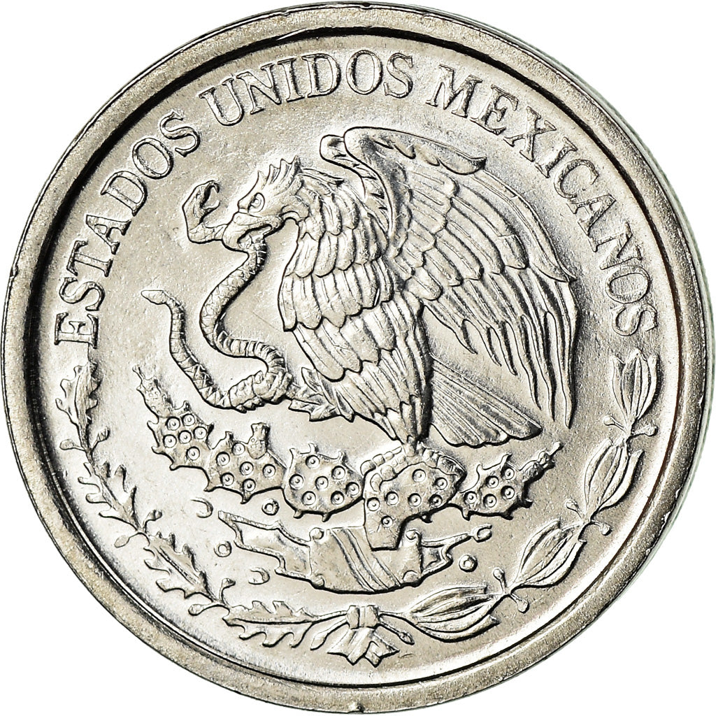 Coin, Mexico, 10 Centavos, 2017, Mexico City, MS(63), Stainless Steel