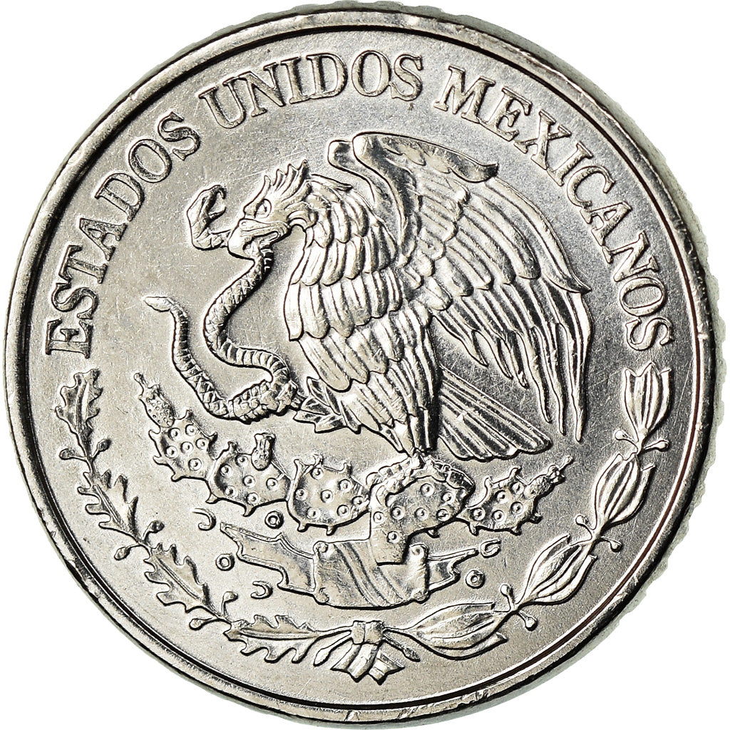 Coin, Mexico, 20 Centavos, 2017, Mexico City, MS(63), Stainless Steel, KM:935