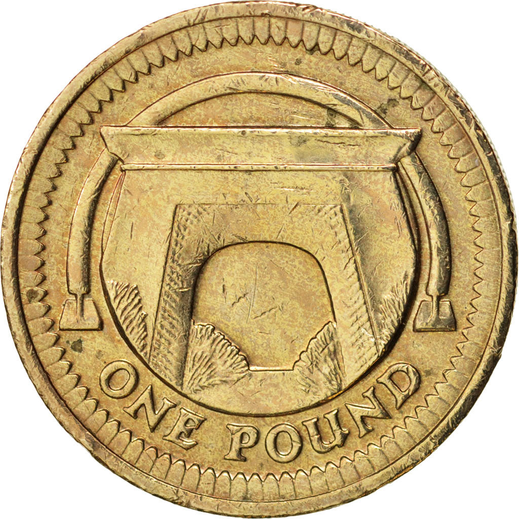 Coin, Great Britain, Elizabeth II, Pound, 2006, British Royal Mint, AU(50-53)